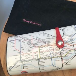 Rockabilly style hard case clutch from Revamped Productions